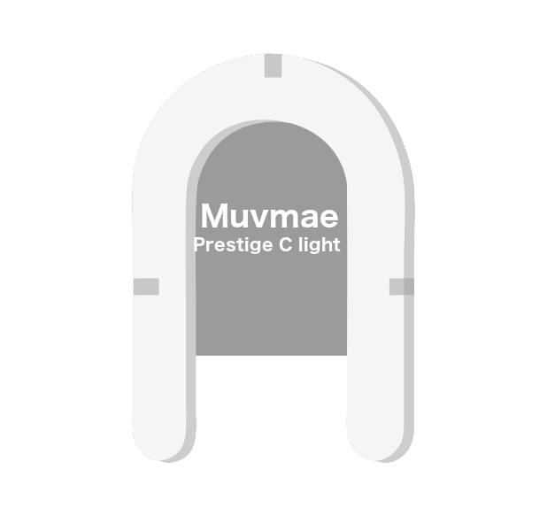 Muvame aufblasbare Plattform C form für jetski