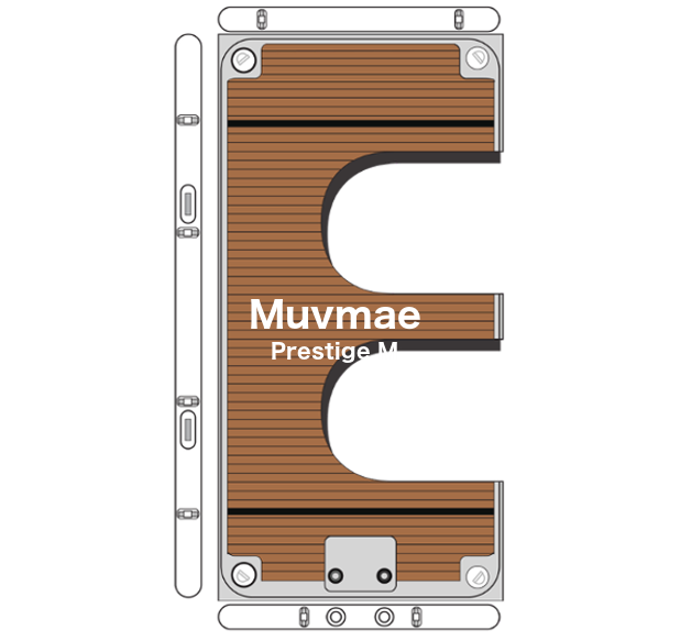 Muvame aufblasbare Plattform für Jetsky Boote Yacht